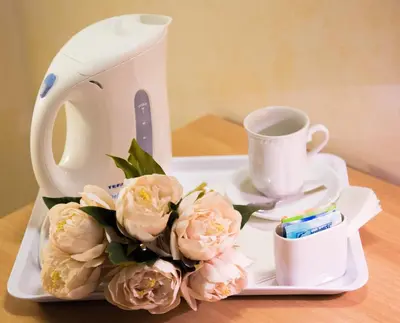 Set per la preparazione di tè e caffè presso Best Western Hotel Libertà