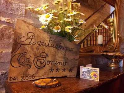 Certificato, attestato, insegna o altro documento esposto da Agriturismo Cà Sonino
