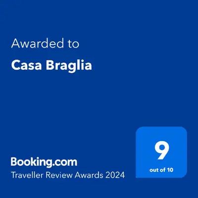 Certificato, attestato, insegna o altro documento esposto da Casa Braglia