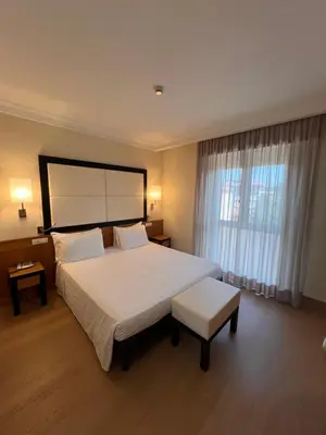 Letto o letti in una camera di Hotel Daniel & Ristorante Cocchi
