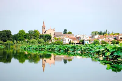 Vista sul fiume nelle vicinanze dell'hotel
