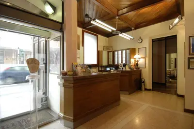 Hall o reception di Albergo Bianchi Stazione