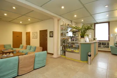 Cucina o angolo cottura di Albergo Bianchi Stazione