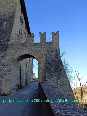 Planimetria di Villa Bersani