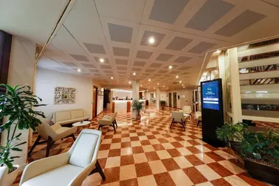Area soggiorno di Best Western Modena District