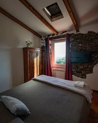 Letto o letti in una camera di Vezzhouse