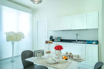 Cucina o angolo cottura di VILLA VITTORIA B&B - Wellness