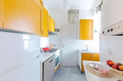 Cucina o angolo cottura di [Portofino] Appartamento a un passo dal mare - Free Wi-Fi