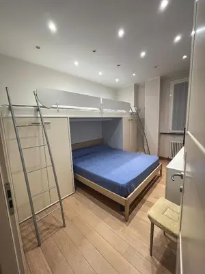 Letto o letti in una camera di Le fontane