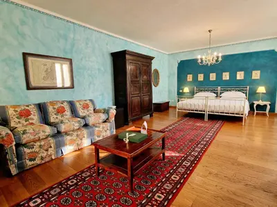 Letto o letti in una camera di Relais Vimercati