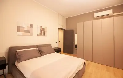 Letto o letti in una camera di Borghetto First