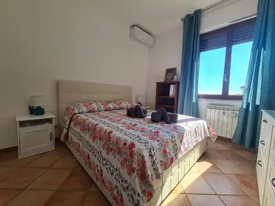 Letto o letti in una camera di Casa Erica by PortofinoVacanze