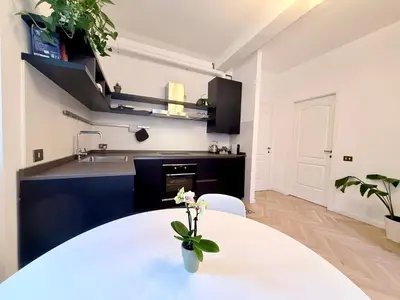 Cucina o angolo cottura di WANDERLUST Splendido appartamento in centro