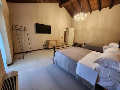 Letto o letti in una camera di Agriturismo Pizzavacca
