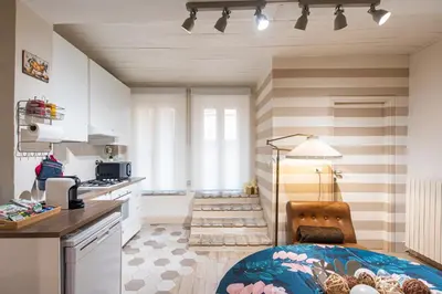 Cucina o angolo cottura di Reggio Center Lovely Apartments