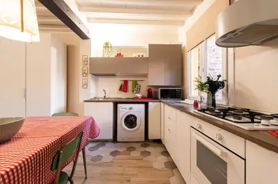 Cucina o angolo cottura di Reggio Center Lovely Apartments