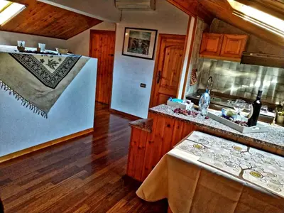 Cucina o angolo cottura di PERLA Bianca DELLE 5 TERRE