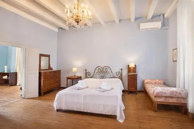 Letto o letti in una camera di Villa Oleandra with Pool up to 12 People