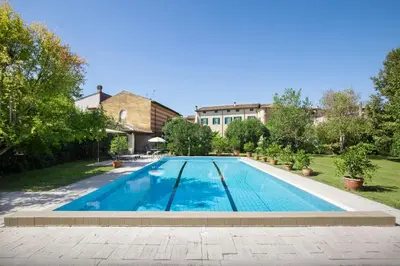 Piscina di Villa Oleandra with Pool up to 12 People o nelle vicinanze