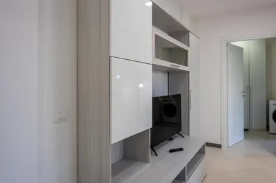 TV o dispositivi per l'intrattenimento presso GuestHost - Santo Stefano di Magra Modern Apartments