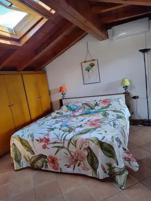 Letto o letti in una camera di La casa di Mi Mà