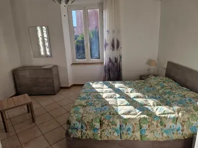 Letto o letti in una camera di La Casa sull'argine