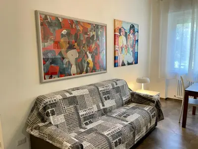 Area soggiorno di La casa dell’artista - Levanto, 5 Terre