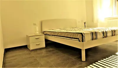 Letto o letti in una camera di La casa dell’artista - Levanto, 5 Terre