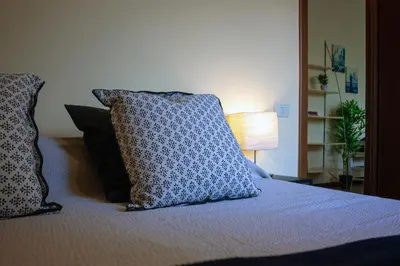 Letto o letti in una camera di Shakira Apartments