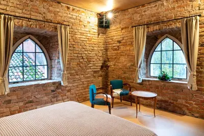 Letto o letti in una camera di Agriturismo Padernello