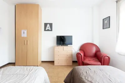 Letto o letti in una camera di FARE BnB - Room Pappagnocca
