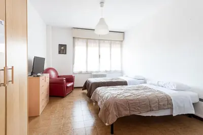 Letto o letti in una camera di FARE BnB - Room Pappagnocca