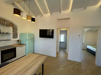 Cucina o angolo cottura di SUN Luxury Apartment in Centro Storico