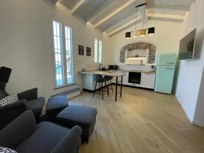 Cucina o angolo cottura di SUN Luxury Apartment in Centro Storico