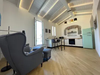 Cucina o angolo cottura di SUN Luxury Apartment in Centro Storico