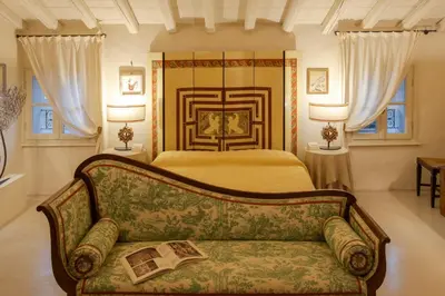Letto o letti in una camera di B&B Teodoro