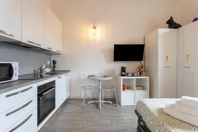 Cucina o angolo cottura di Luxury Suite {Fuga Romantica } Ponte Coperto