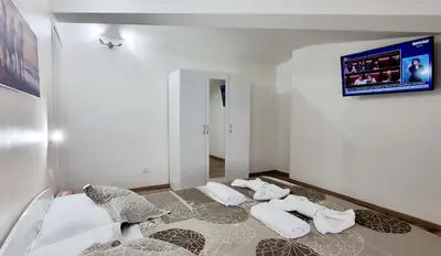 Letto o letti in una camera di Guest Holiday Mandra 12 e 13