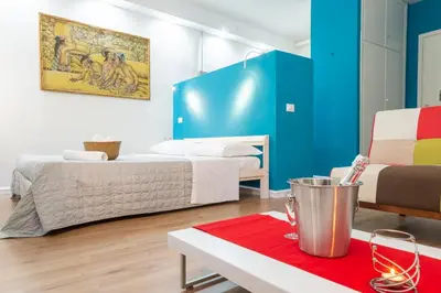 Letto o letti in una camera di Guest House San Pietro
