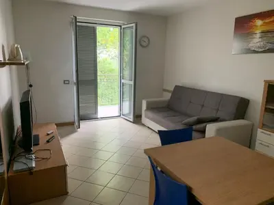 TV o dispositivi per l'intrattenimento presso Mood-San Matteo Residence Parva Urbi