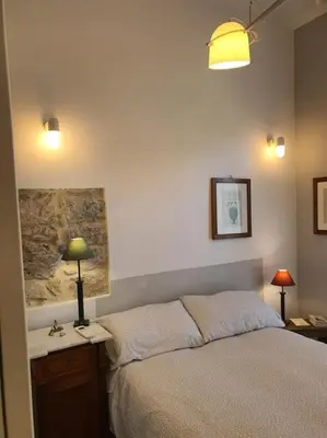 Letto o letti in una camera di Casa del Golfo
