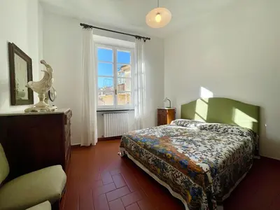Letto o letti in una camera di Casa Giulia - Levanto, 5 Terre