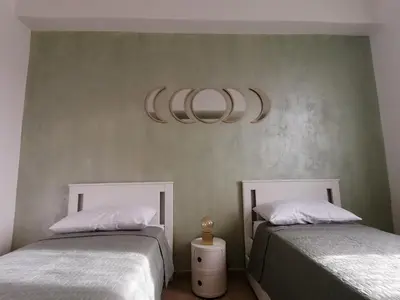 Letto o letti in una camera di Ste al parco
