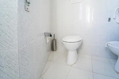 Bagno di 025 - Casa Panoramica in centro, 90metri SPIAGGIA VISTA MARE con TERRAZZO Vista Portofino