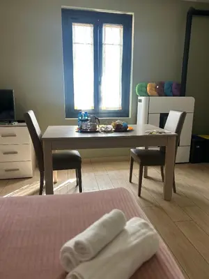 Letto o letti in una camera di Pizzighettone Residenza La Corte