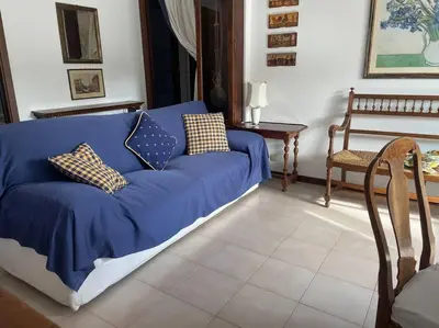 Area soggiorno di La casa di Teri a Chiavari
