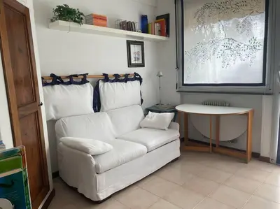 Area soggiorno di La casa di Teri a Chiavari