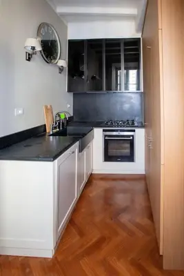 Cucina o angolo cottura di Charme and relax in downtown Parma