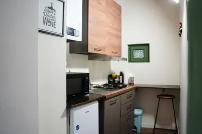 Cucina o angolo cottura di L'eco della rosa