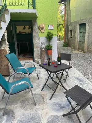 Patio o area all'aperto di B&B VillaDansio